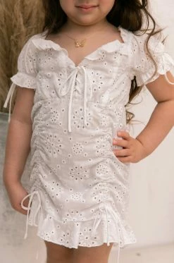 LOLAKID Dresses Mini Brisia - White
