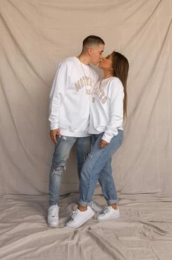 MSLOLA Varsity Motivated AF - White Activewear