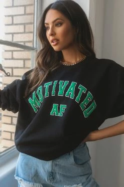 MSLOLA Varsity Motivated AF - Black