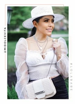 OVIANCA Feminine Touch - White