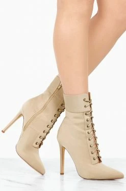 OlvJay Overnight Fame - Nude Shoes