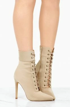 OlvJay Overnight Fame - Nude Shoes