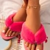 SOME Cozy Queen - Fuchsia Shoes