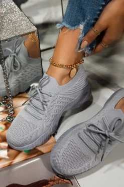 WDIVA Shoes Not Giving Up - Grey