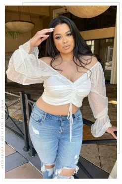 LILIAN Sunset Lover - White Tops