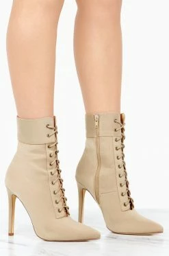 OlvJay Overnight Fame - Nude Shoes