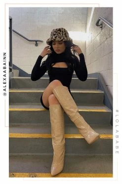 MISS LOLA Cool Vibes - Leopard