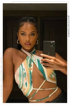 COT Clothing Mandy - Green Multi