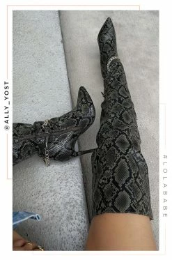 SOME Shoes Celine - Green Snake