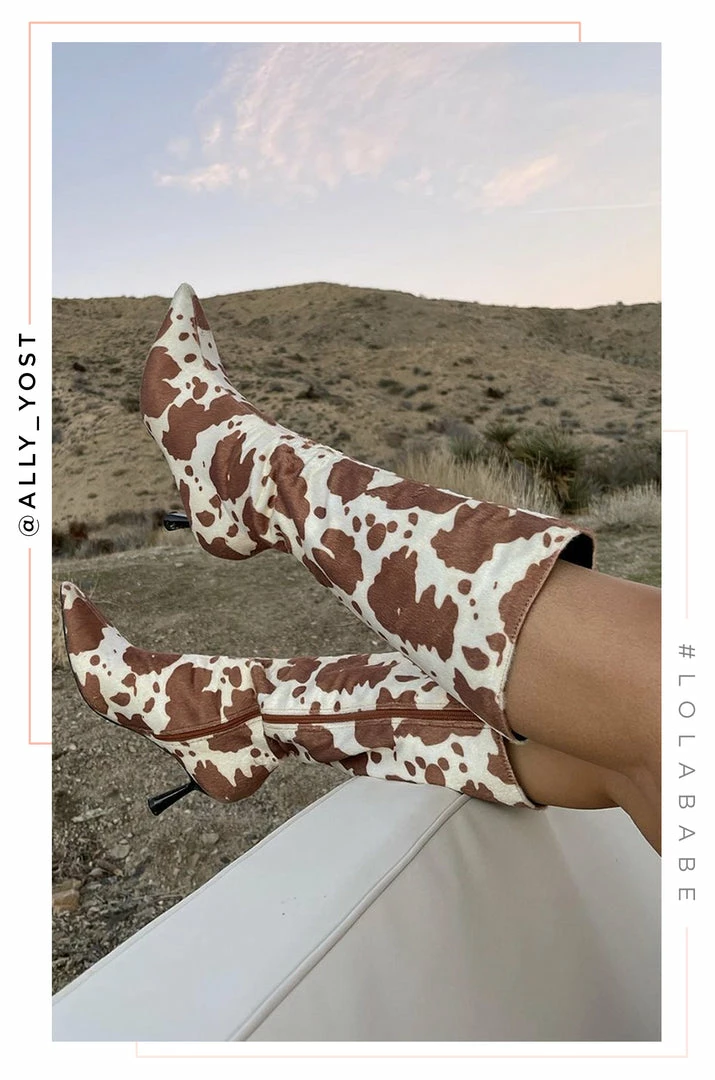 MIXX Queen Of NY - Tan Cow Shoes