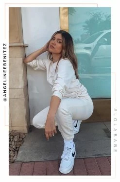 MSLOLA Sets Glowing Places Jogger - Nude