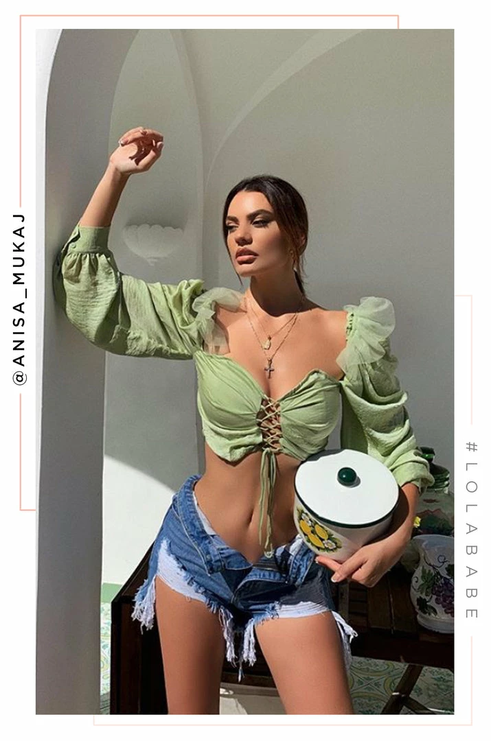 OVIANCA Tops Lost In Paradise - Mint