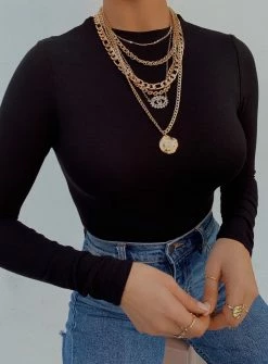 MSLOLA Tops Sweet Fantasy - Black