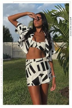 COT Clothing Maraya - White Multi