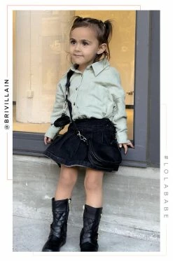 LOLAKID Mini Weekend Chill - Sage Clothing