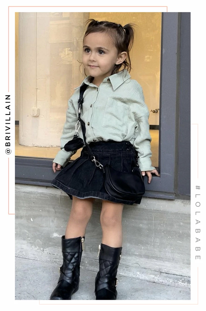 LOLAKID Mini Weekend Chill - Sage Clothing