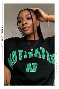 MSLOLA Varsity Motivated AF - Black