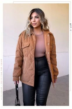 LX Got A Crush - Camel Tops