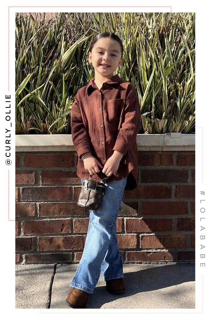 LOLAKID Mini Weekend Chill - Mocha Clothing