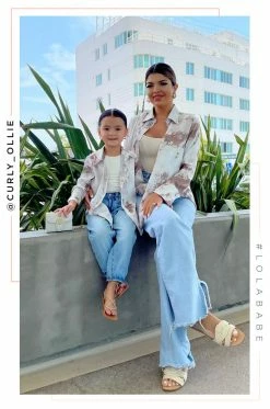 LOLAKID Tops Mini Malibu Sunset - Nude