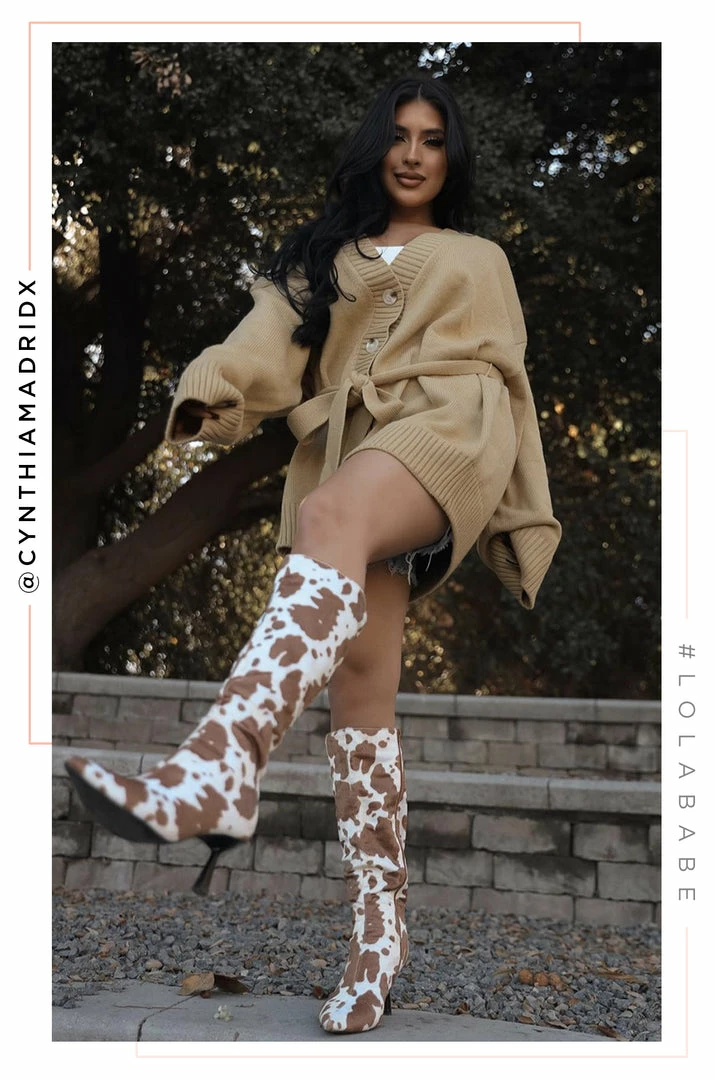 MIXX Queen Of NY - Tan Cow Shoes