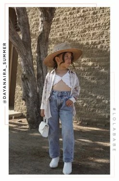 LOLAKID Tops Mini Malibu Sunset - Nude