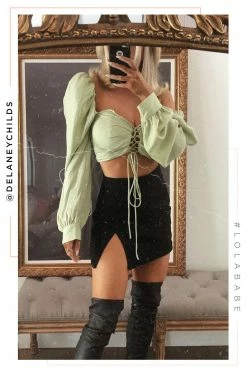 OVIANCA Tops Lost In Paradise - Mint