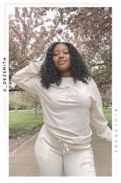 MSLOLA Sets Glowing Places Jogger - Nude