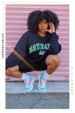 MSLOLA Varsity Motivated AF - Black