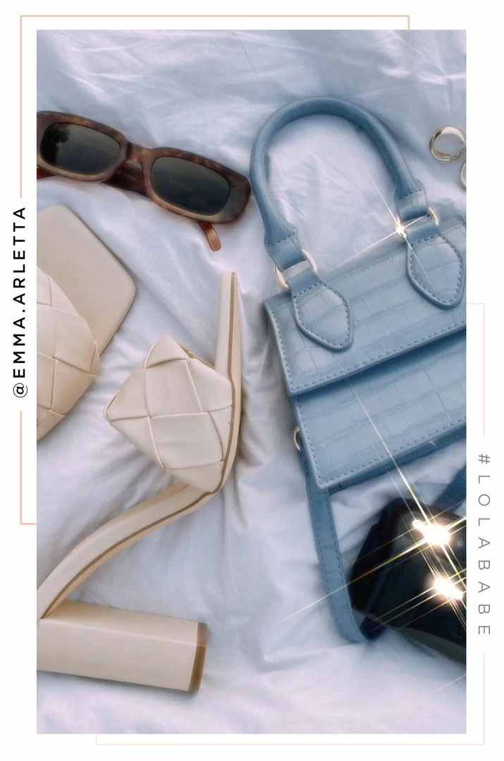 LILIA Shoes Worth The Wait Block High Heel Mules - Nude