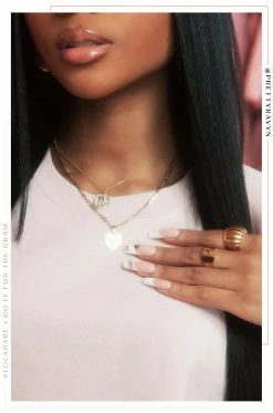 FA R Initial Ring - Gold