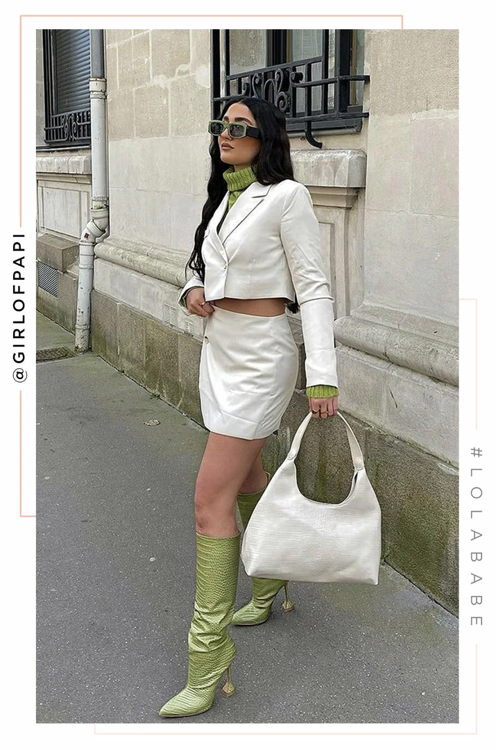 SOME Milenka - Green Shoes