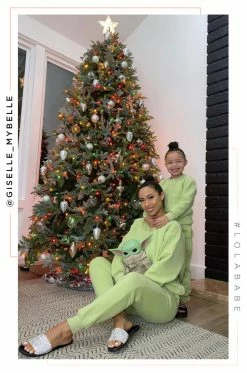 MSLOLA Cozy Feels Jogger - Sage