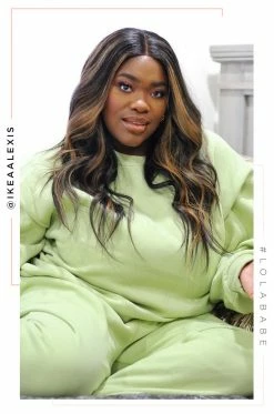 MSLOLA Cozy Feels Jogger - Sage