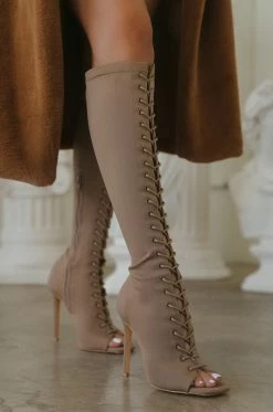 OLVJAY Shoes Only Rumors - Taupe