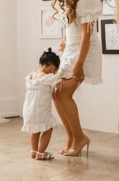 LOLAKID Dresses Mini Brisia - White