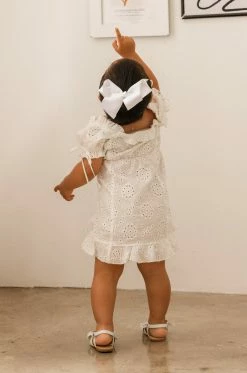 LOLAKID Dresses Mini Brisia - White