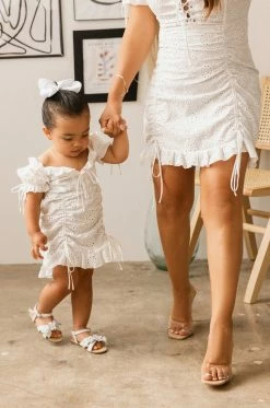 LOLAKID Dresses Mini Brisia - White