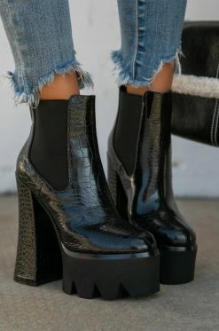 SOME Shoes Royale - Black Croc