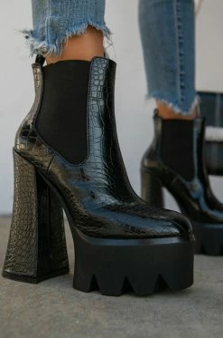 SOME Shoes Royale - Black Croc