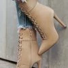 OlvJay Overnight Fame - Nude Shoes