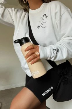 MSLOLA Motivated AF Biker Short - Black Activewear