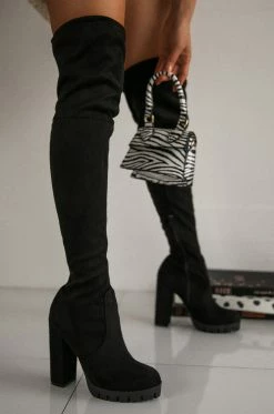 WDIVA City Lights - Black Shoes