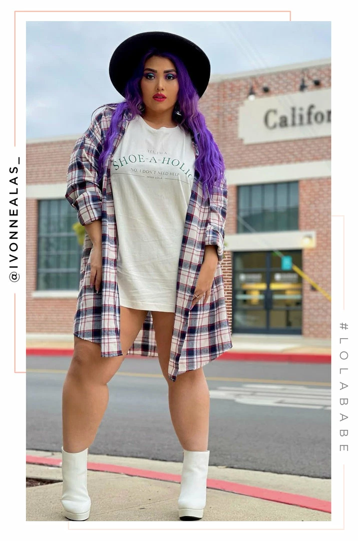 MSLOLA Loungewear Shoeaholic Tee - Green