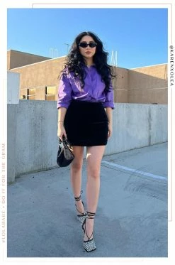 AC Taliah - Purple Clothing