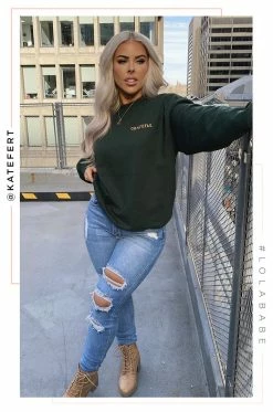 MSLOLA Clothing Grateful - Green/Yellow