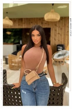 LX Got A Crush - Camel Tops