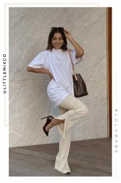 MSLOLA Clothing Quiero, Puedo Y Lo Haré - White