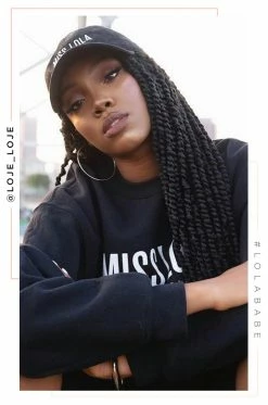 MSLOLA Loungewear Miss Lola Hat - Black