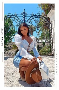 OVIANCA Lost In Paradise - White Tops